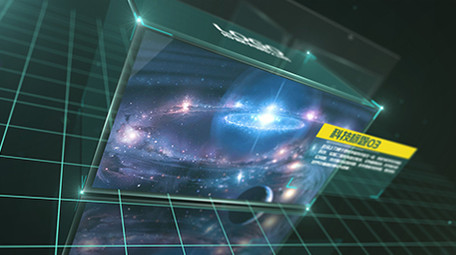 时尚大气商务科技风简约图文介绍AE模板