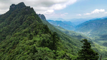 祖国大好河山湖北神农架5A天燕景区