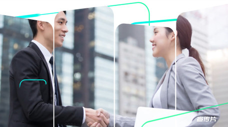 现代企业商务主题图文展示宣传介绍AE模板