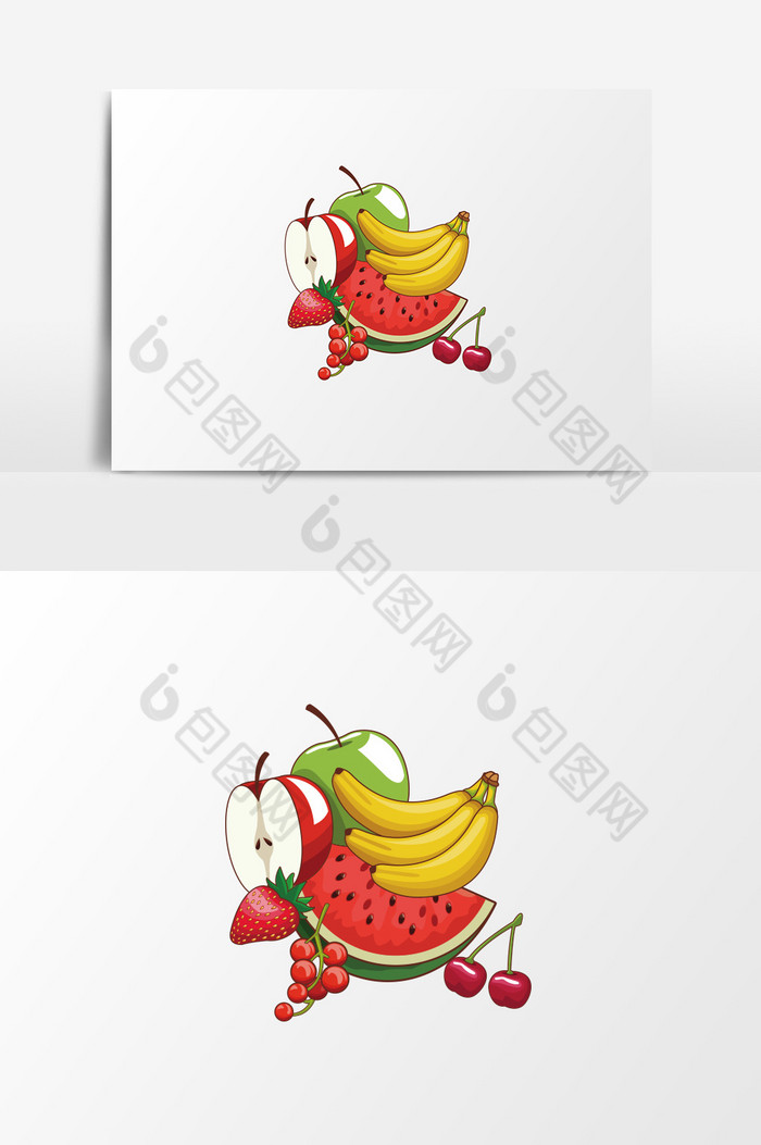 水果西瓜香蕉图片图片