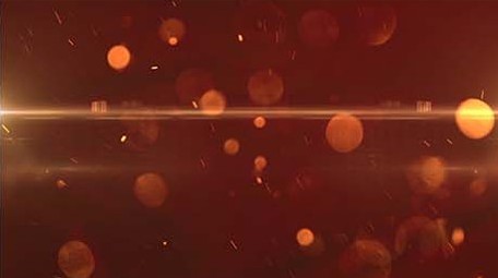 震撼金色粒子红色主题片头片尾AE模板