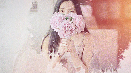 唯美彩色水墨晕染片头MV PR模板1