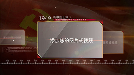 大气风红金党政纪要时间线汇总汇报图文视频