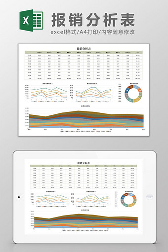 财务报销表excel模板图片