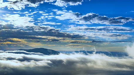 4K天空云层唯美延时摄影