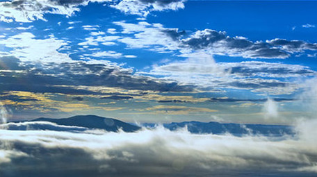 4K天空云层唯美延时摄影