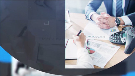 企业商务内容宣传的图文动画设计AE模板