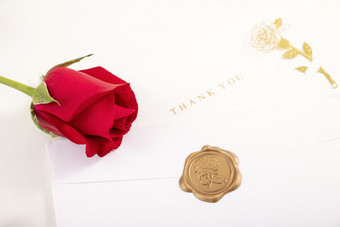 红玫瑰创意七夕情人节图片
