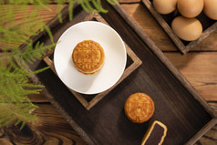 美食月饼中式风格图片