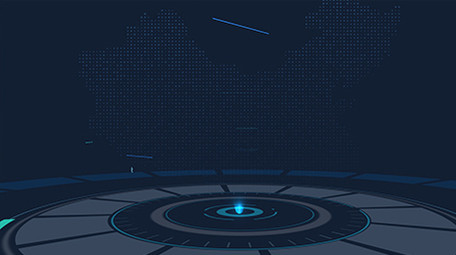 震撼科技感全息投影<strong>图文</strong>展示宣传片AE模板