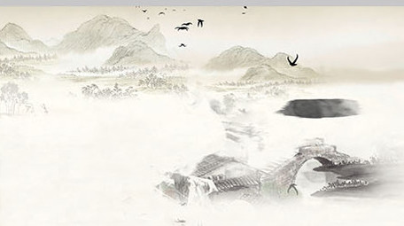 中国风大气水墨<strong>图文</strong>展示ae模板