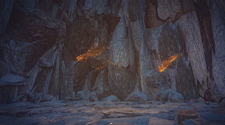 金色粒子电视电影片头AE模板