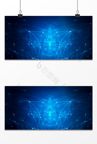 蓝色科技电子商务星空星座医药金融背景图片