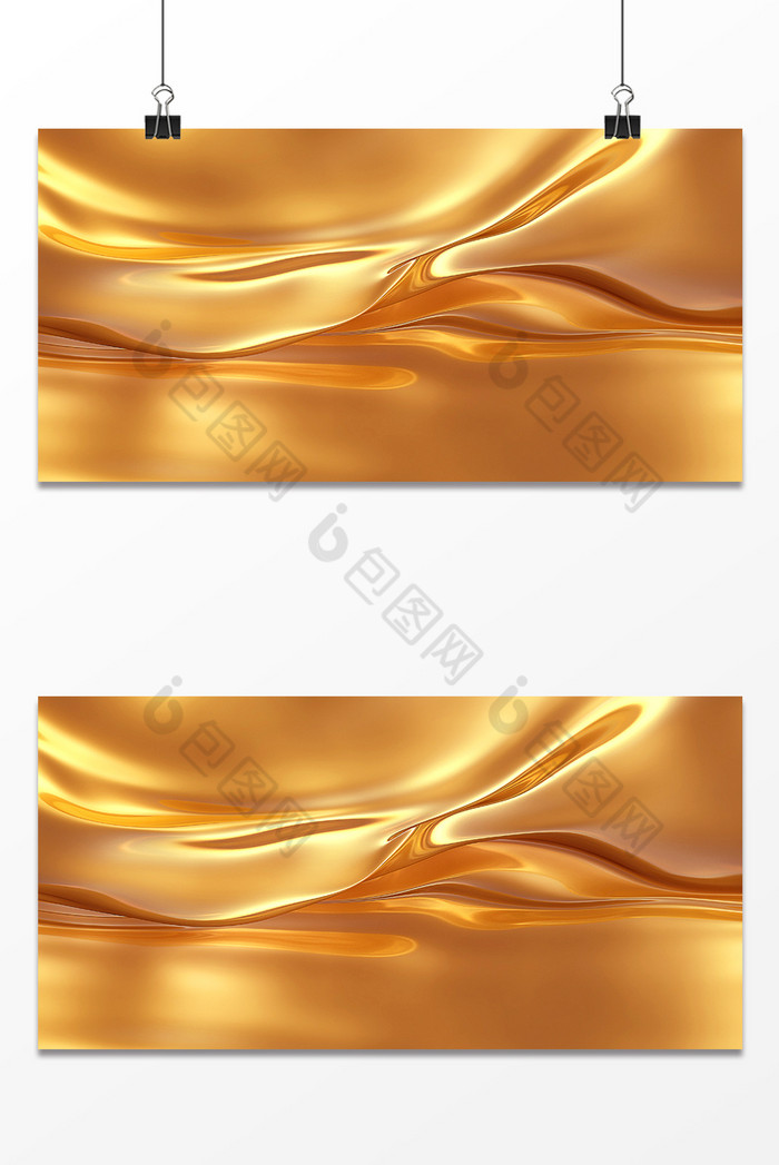 玫瑰金铜色金属液态图片图片