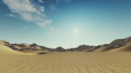 震撼石头冲击沙化文字电视电影片头AE模板