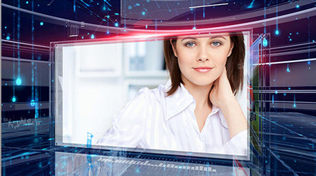 玻璃质感科技VR感觉<strong>图文</strong>展示AE模板