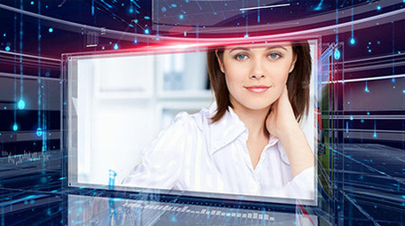 玻璃质感科技VR感觉<strong>图文</strong>展示AE模板