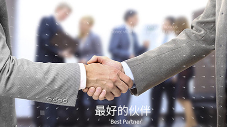 大气简约科技商务团队介绍相册展示Pr模板