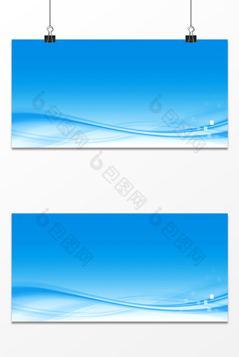 商务科技蓝色炫彩线条背景图片
