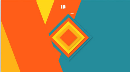 炫彩图形动画logo片头开场AE模板