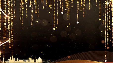 流光粒子特效光斑绚丽年会会声会影模板