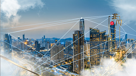 震撼大气云层穿越图片金字宣传片AE模板