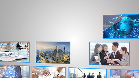 高端多图照片汇聚LOGO片头片尾Pr模板