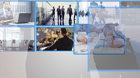 高端多图照片汇聚LOGO片头片尾Pr模板