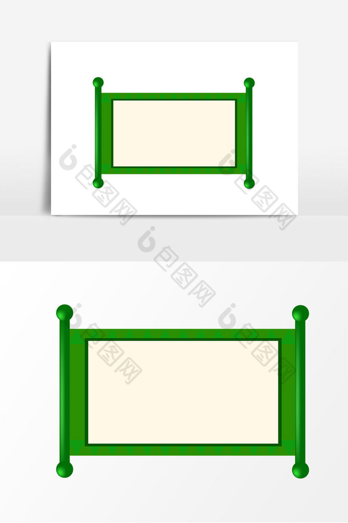游戏边框卷轴图片图片