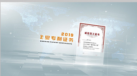 干净整洁<strong>企业</strong>荣誉证书展示ae模板