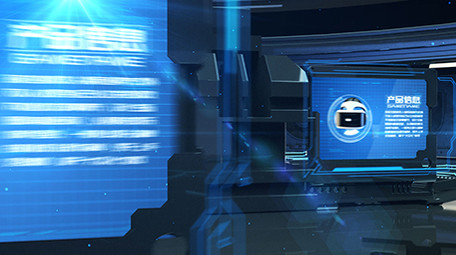 酷炫商务科技产品展示科幻场景AE模板