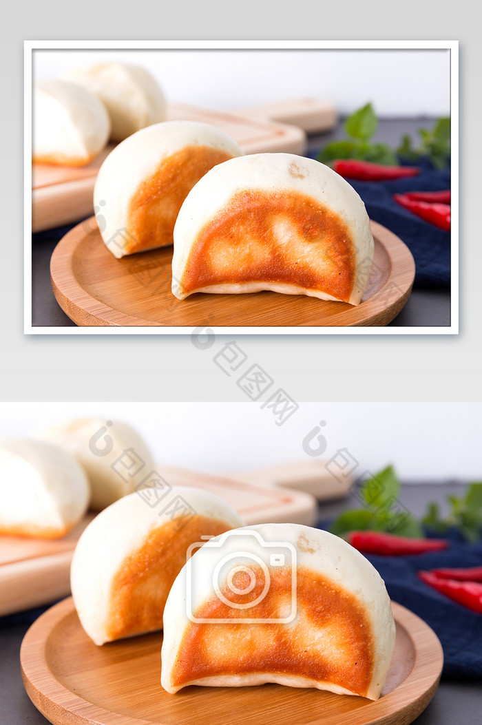 锅饺煎饺特写特色小吃高清摄影图图片图片