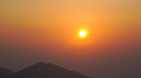 日出日落4K延时超清视频素材