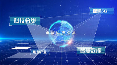 商务科技字幕分类宣传AE模板