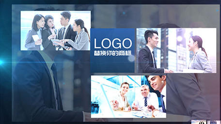 动感律动商务科技图文展示AE模板