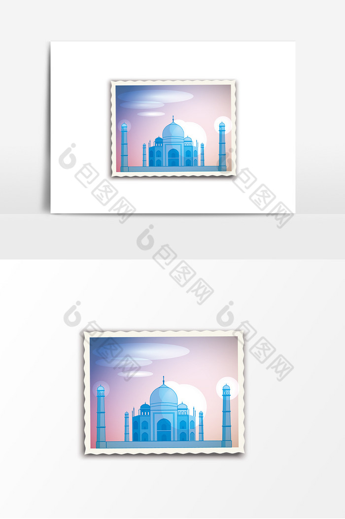 印度旅行邮票图片图片