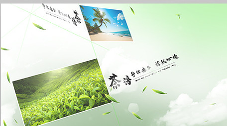 生态环境旅游宣传<strong>图文</strong>展示ae模板