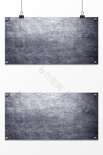 灰色金属质感纹理铁板粗糙简约电商海报背景图片