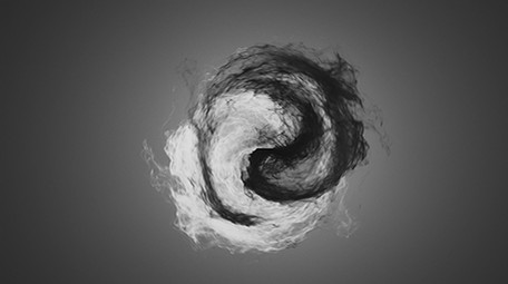 中国风水墨风格LOGO片头AE模板