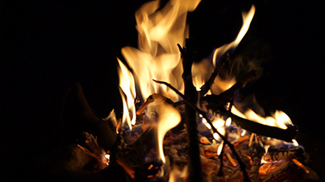 实拍熊熊火焰高清视频