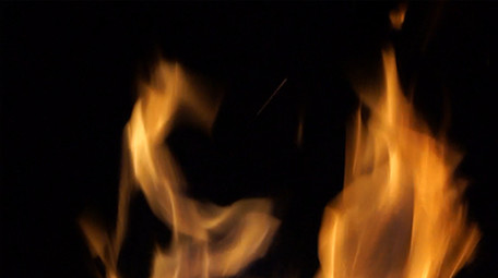 实拍熊熊火焰高清视频
