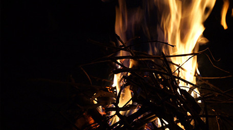 实拍熊熊火焰高清视频