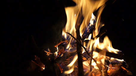 实拍熊熊火焰高清视频