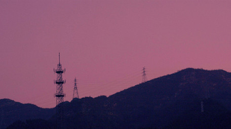 <strong>乡村</strong>夜幕晚霞实拍视频素材 背景素材