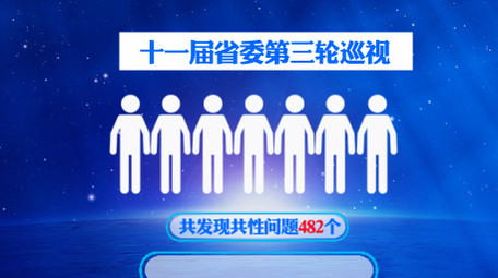 卡通党政纪检类图文数据视频ae模板