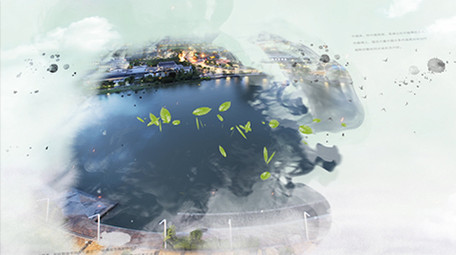 中国风水墨图文标题ae模板