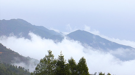 实拍日出和云海视频素材