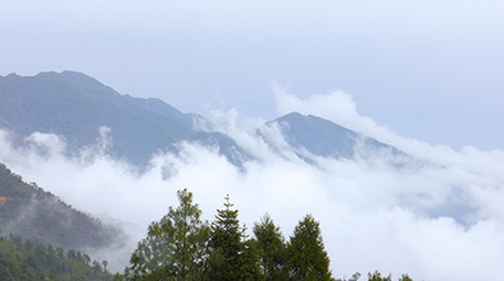 实拍日出和云海视频素材