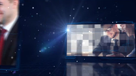 大气科技图文AE模板