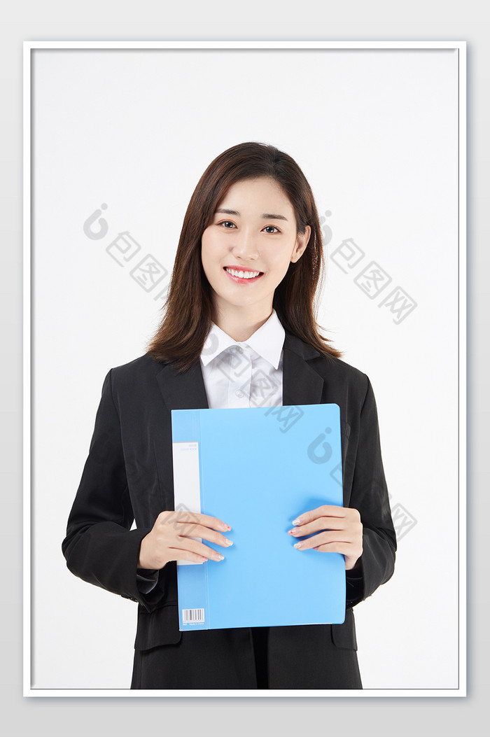商务个人写真职场女性企业宣传海报图片图片